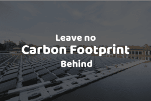 Leave No Carbon Footprint Behind